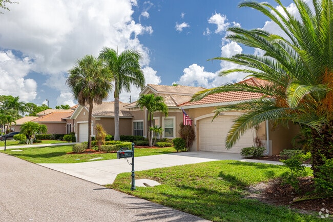 Bonita Springs East features small subdivisions with traditional Florida style homes.
