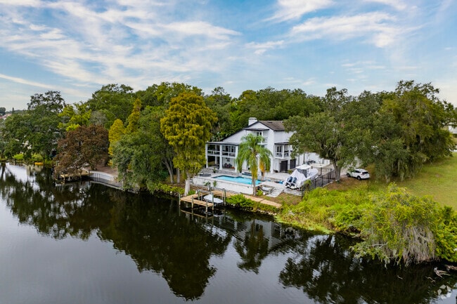 Some residents take advantage of waterfront living in Temple Crest.