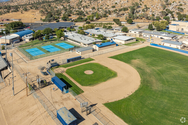 Students of Kern Valley High School can choose between several different sport activities.