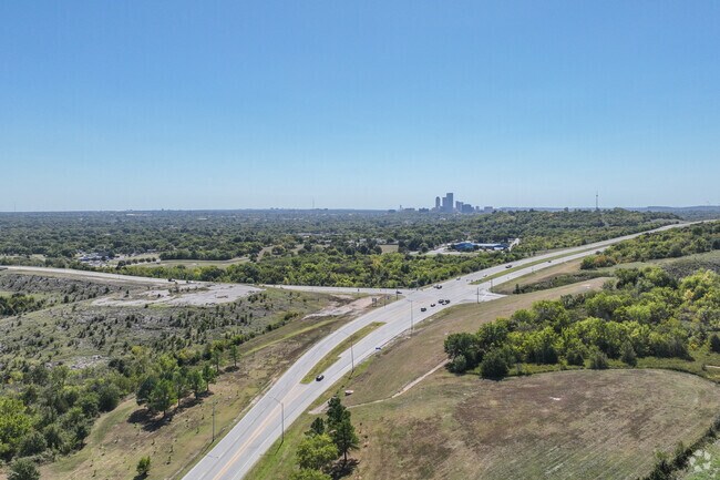 The LL Tisdale and Gilcrease Expressways meet just South of Chamberlain.