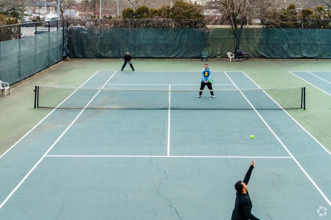 Holliswood residents can play tennis on any of Cunningham Park's many courts.