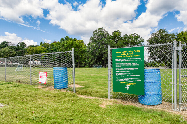 Many residents love the many amenities, like fields, available in the Dupont neighborhood.