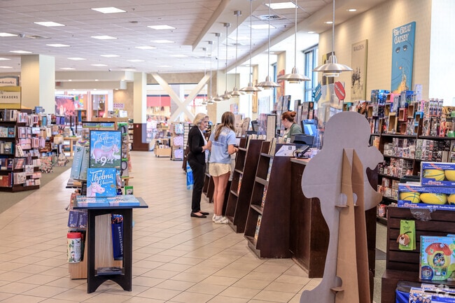 Barnes & Noble anchors the Augusta Mall in Belair.