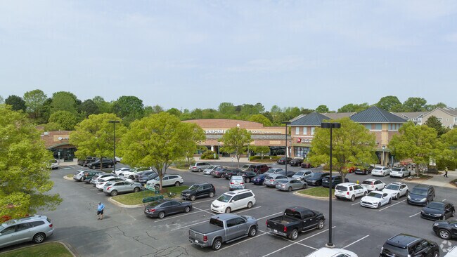 There is retail located just across the street from Griffith Lakes in West Sugar Creek.