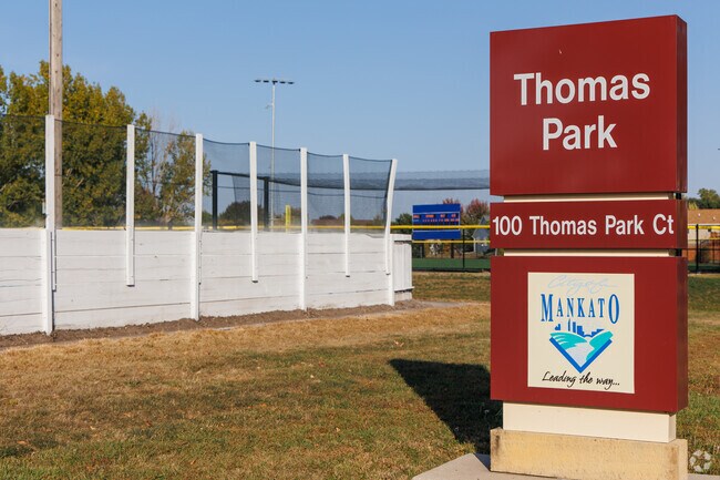 Thomas Park has convenient sports fields for residents to enjoy.