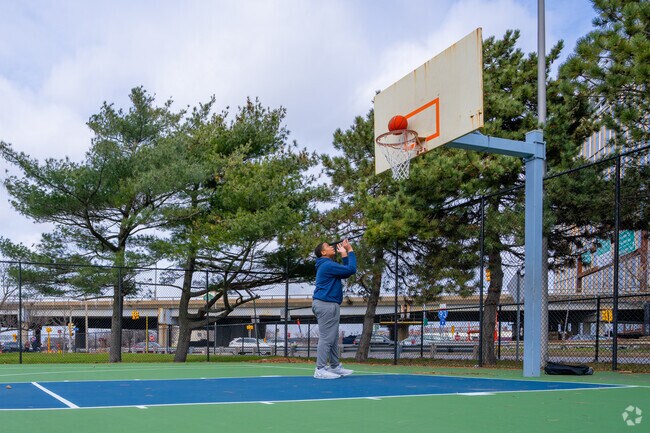 Foss Park in Winter Hill also has basketball and tennis courts.
