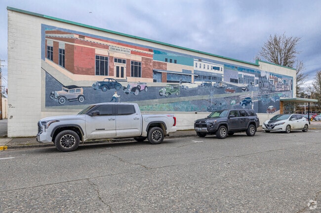 Shelton has many murals around town to enjoy.