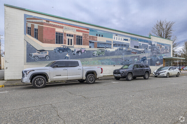 Shelton has many murals around town to enjoy.