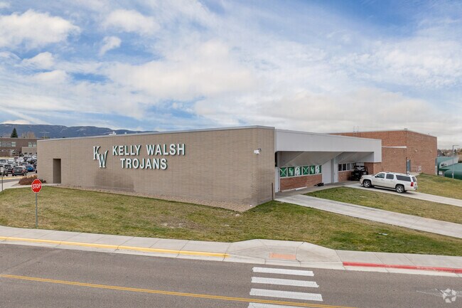 Kelly Walsh High School earns a B+ on Niche.