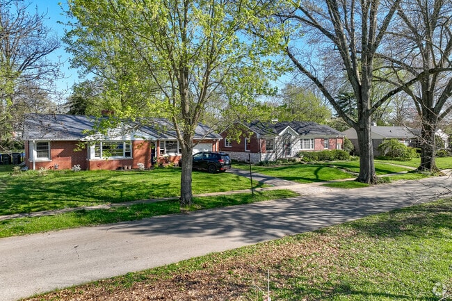 Picadome streets are lined with mature trees and ranch homes built in the mid-1900s.
