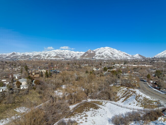 Landscape view of Wasatch Hollow Preserve.