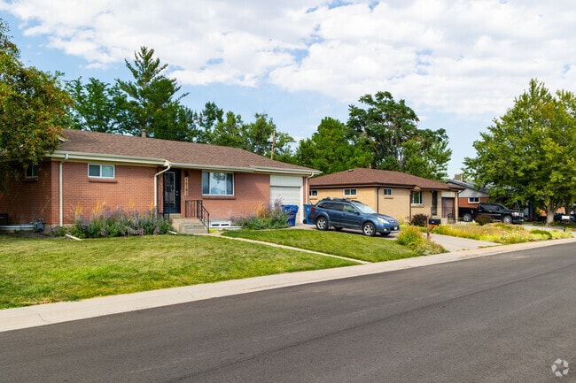 Rows of brick ranch homes are common in West Pleasant View.