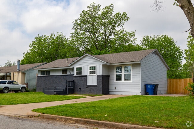 Homes in the Charles Page neighborhood provide an affordable option for first-time homebuyers.