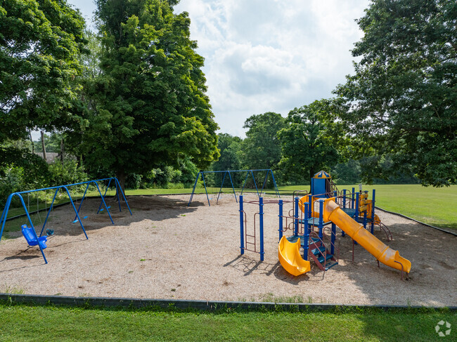 Kids love the playground at Plattekill Elementary School.