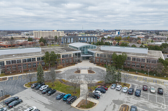 Arrow Academy is on the 2nd floor of Northern IL University's Naperville Campus on E. Diehl Rd.