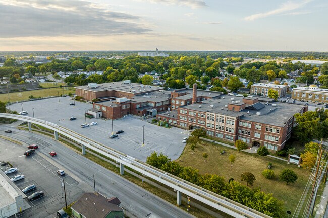 Crispus Attucks High School was the city's first high school for African American students.