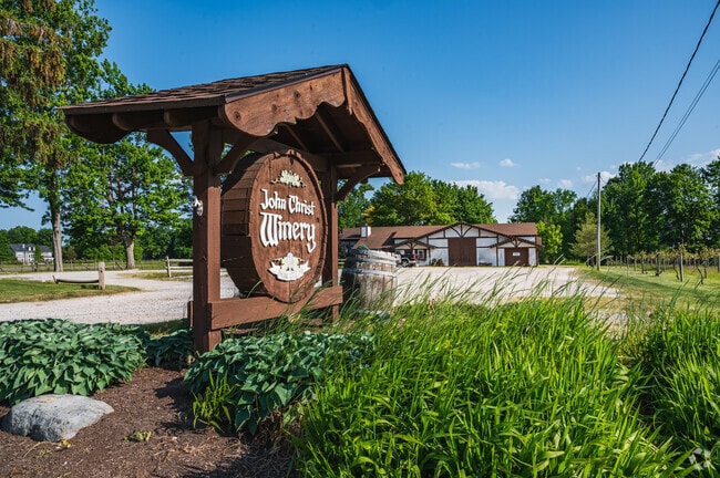 John Christ's Winery in Avon Lake is easily recognized by its Tudor style-influenced exterior.