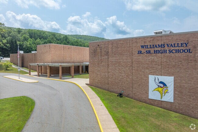 Williams Valley Junior/Senior High School serves students of the Muir neighborhood.