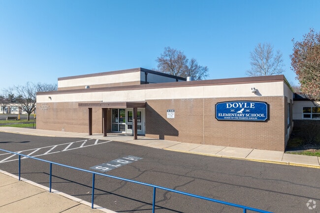Doyle Elementary School receives an overall A grade from niche.com.