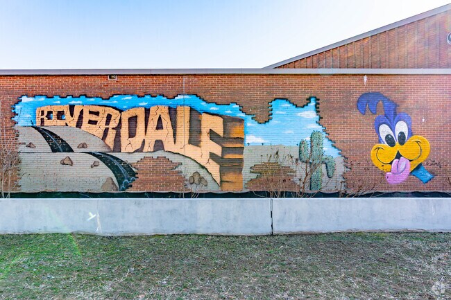 East Riverdale has tons of unique art sprinkled around the neighborhood.