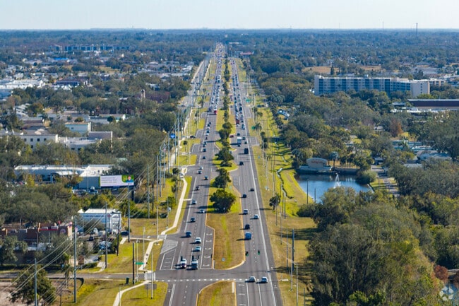 Sun City Center Blvd. is the main thoroughfare in Sun City Center.