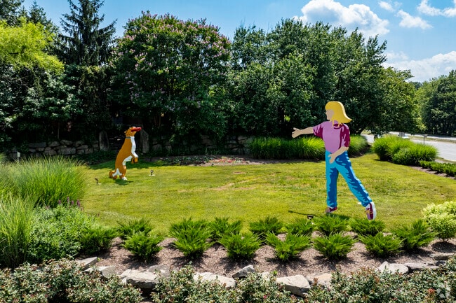 This Greenbriar landmark is near the entrance to Fair Lakes shopping center.