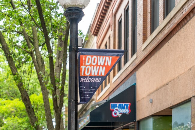 Downtown Champaign is chock full of restaurants, shops and bars.
