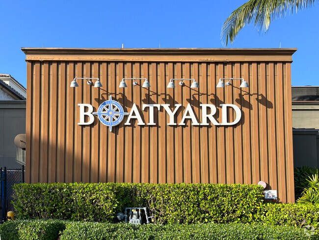 Indulge in delectable dishes at Boatyard Restaurant, a culinary gem near Beach Harbor.