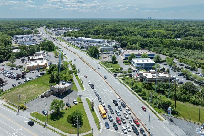 Route 347 is the main thoroughfare going through Terryville.