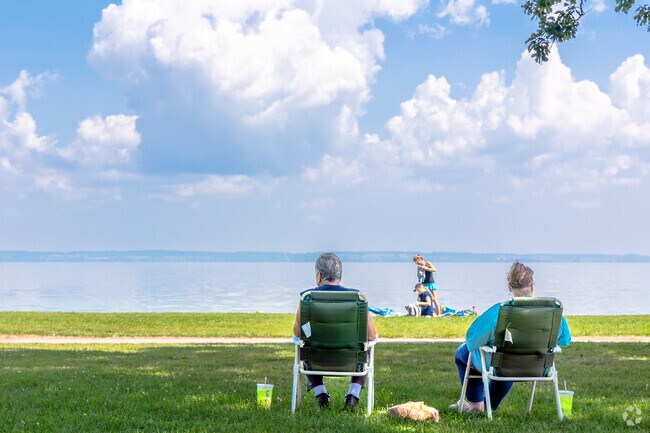 Waterfront views near Sacred Heart invite quiet afternoons and easy sunsets.