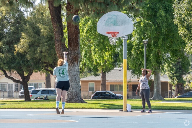 Lighted sports facilities are available at Arlington Park.