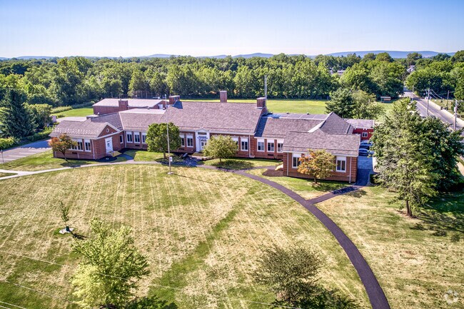Letort Elementary School is located in a beautiful brick building.
