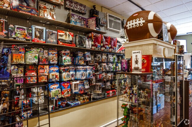 A variety of curated items are available at Crossroad Comics and Collectibles in Glassboro.