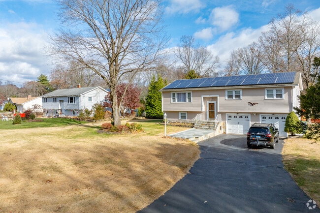 Many West Trumbull homes feature solar panels for energy savings.