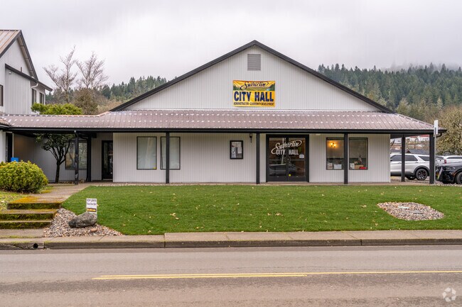 Sutherlin's city hall moved to a new building in 2024.