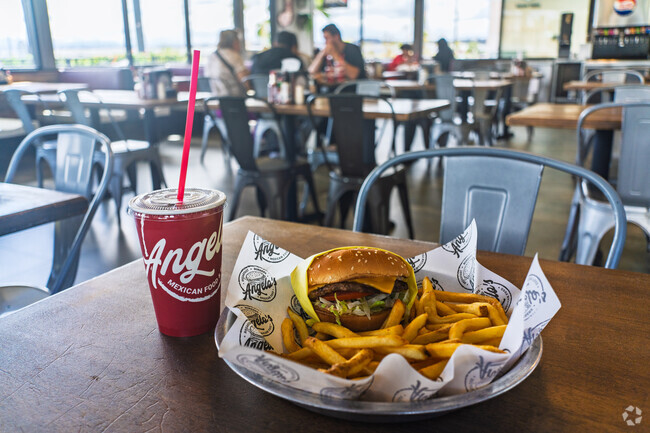Angelo's Burgers is a popular spot for lunch in Chaparral Hills.
