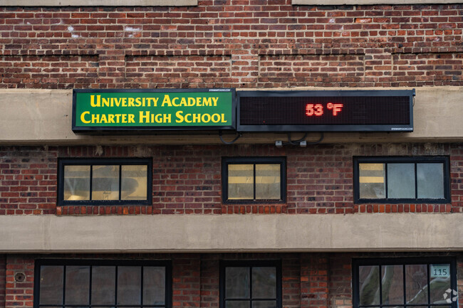 The University Academy Charter School gets an overall rating of C on Nicghe.