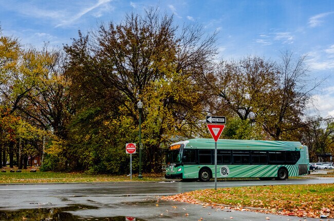 Detroit has a robust public transportation system with stops in the Winship neighborhood.