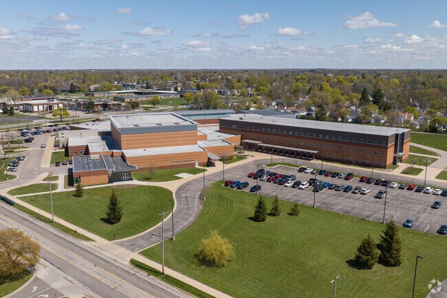 Eastern High School stands at Saginaw and Marshall near Lansing’s Fairview Area.