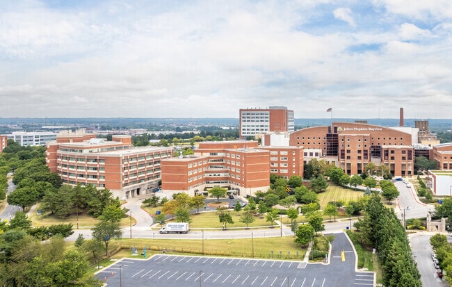 Major employer JHU Bayview Medical Campus is located minutes from Orchard Ridge.