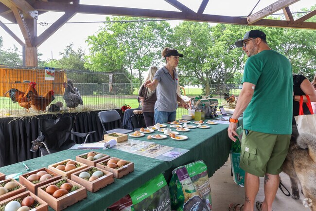 Lucas Farmers Market is a fun and informative place to visit on a Saturday morning.