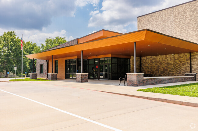 The students at Delaware Elementary are encouraged to develop their character while learning.