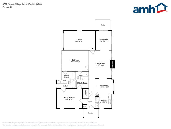 5715 Regent Village Dr, Winston-Salem, NC 27103 - photo 2