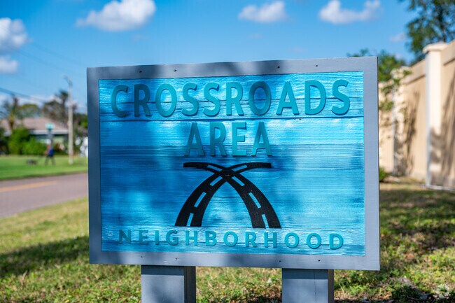The Crossroads neighborhood is centrally located at ALT-19 and 66th Street.