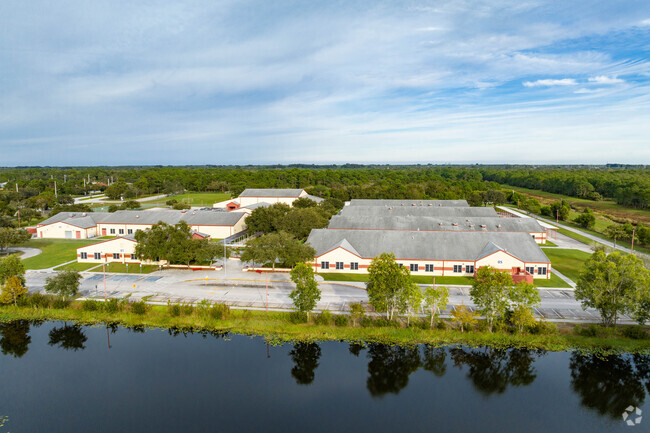 Southern Oaks Middle School  aerial front.
