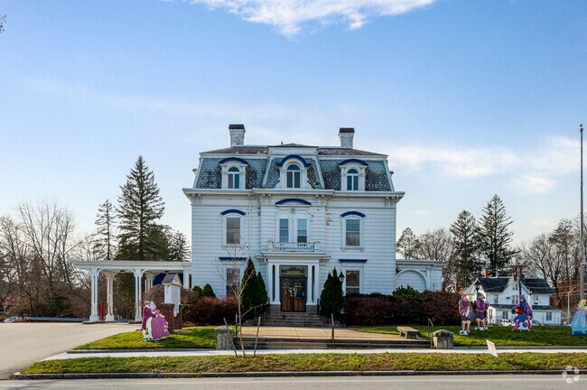 Second Empire buildings still stand amongst Southbridge's unique mix of architectural styles.