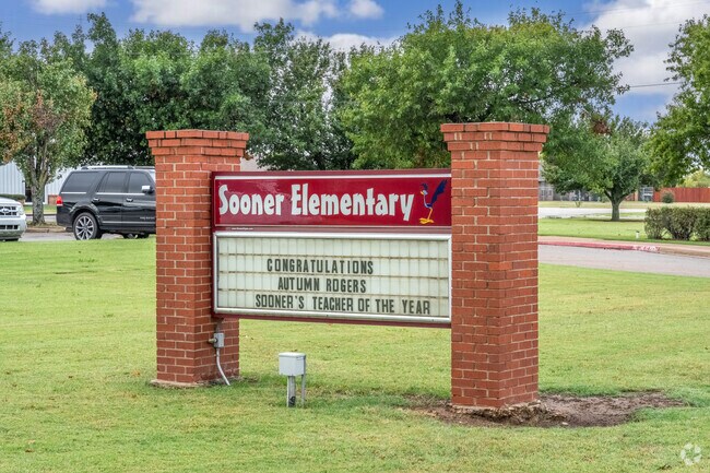 Many kids in Frolich Meadows Estates begin their studies at Sooner Elementary.