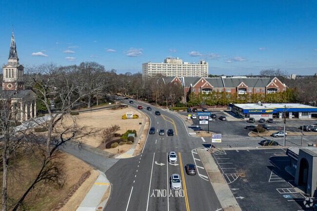 Highway 155, also known as Clairemont Avenue, runs out of Downtown Decatur.
