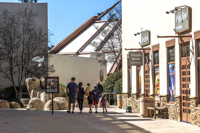 The Viejas Outlet Center is popular place to go shopping in Alpine.