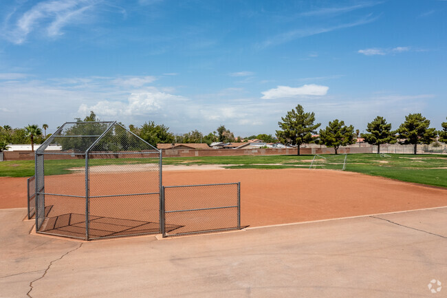 William K Moore Elementary sports field.